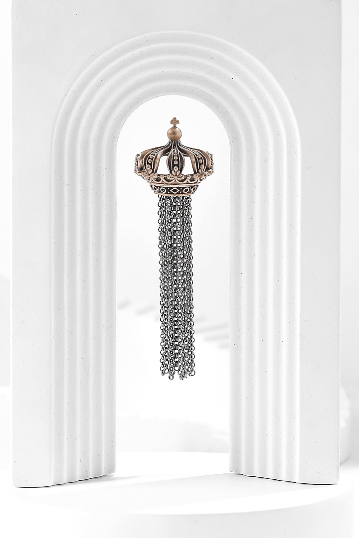 Antique Gold Emperor Brooch by Cosa Nostraa at Pernia's Pop Up Shop