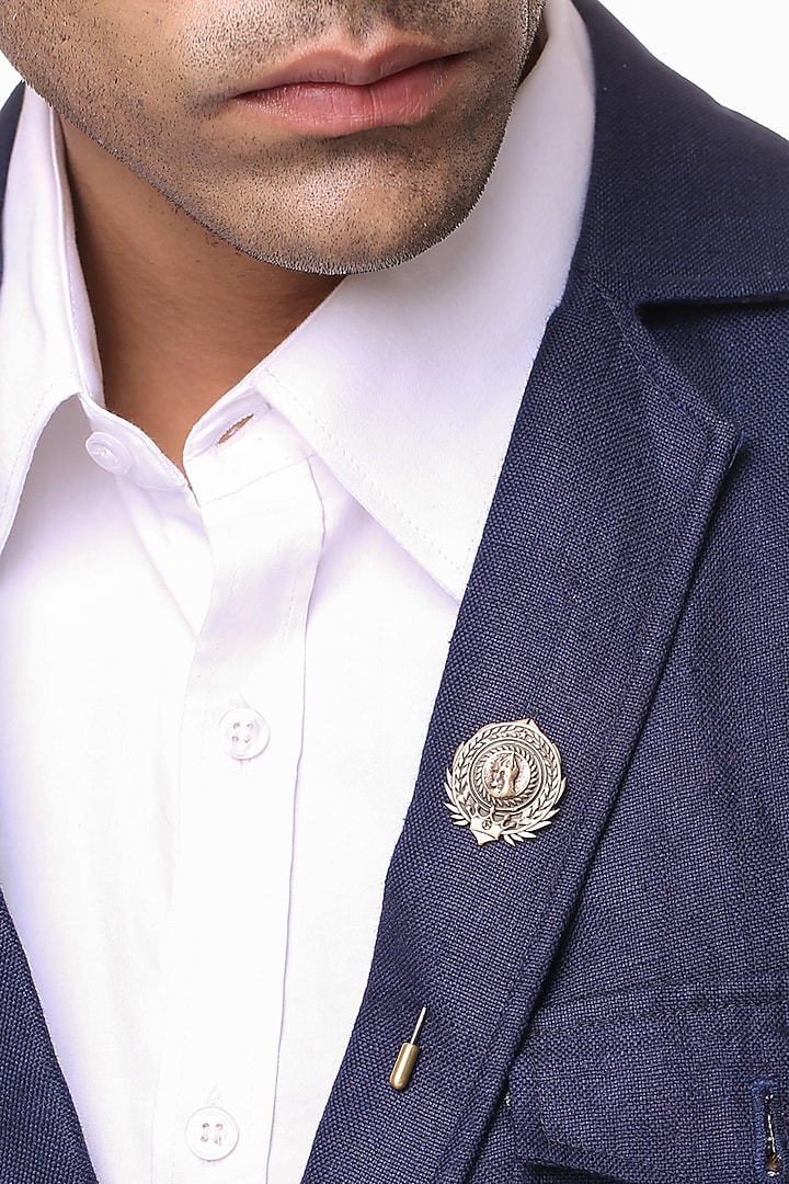 Antique Gold Russian Coin Lapel Pin by Cosa Nostraa at Pernia's Pop Up Shop
