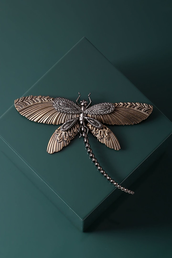 Antique Gold Flight Delight Brooch by Cosa Nostraa at Pernia's Pop Up Shop