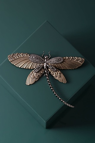 Antique Gold Flight Delight Brooch by Cosa Nostraa