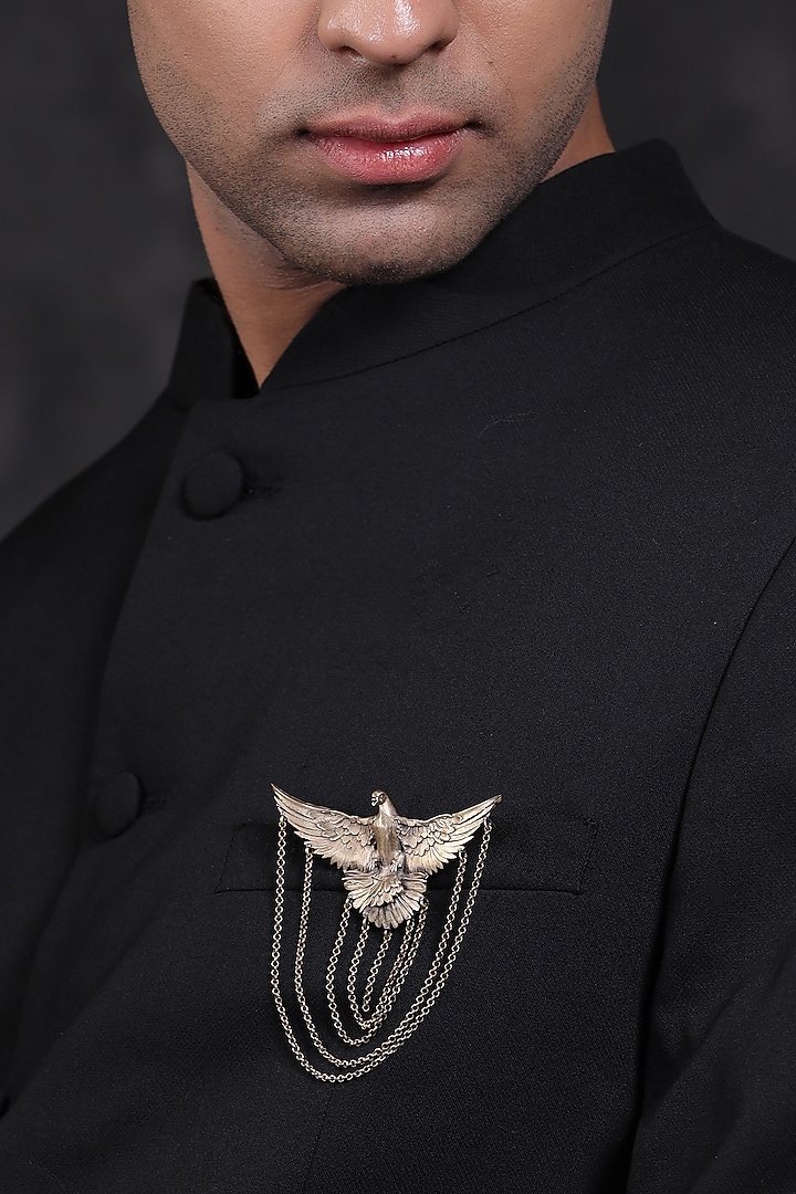 Antique Gold Flying Phoenix Brooch by Cosa Nostraa at Pernia's Pop Up Shop