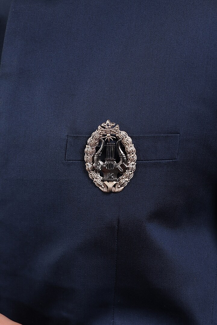 Dual Toned Russian Badge Brooch by Cosa Nostraa at Pernia's Pop Up Shop