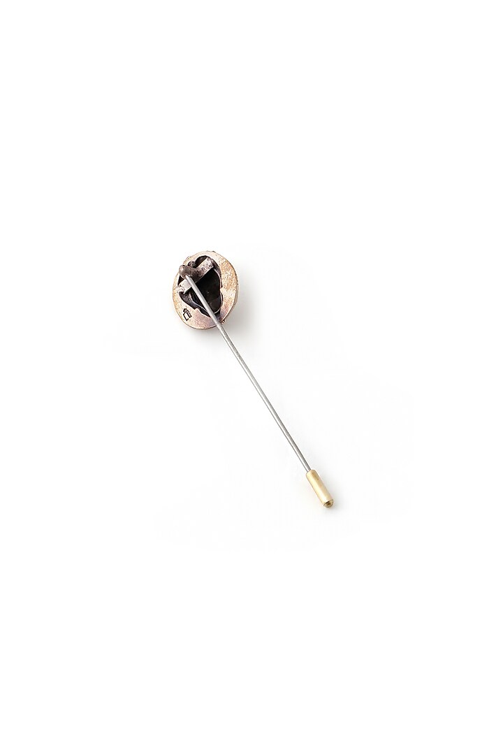 Antique Gold Uber Lion Lapel Pin by Cosa Nostraa at Pernia's Pop Up Shop
