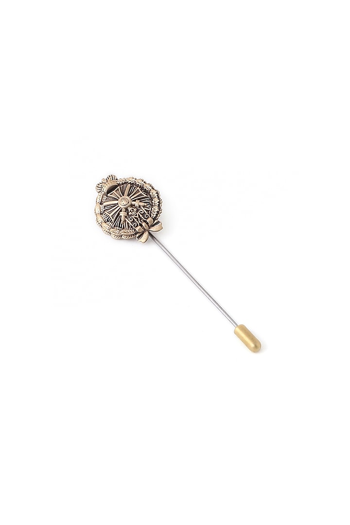 Antique Gold Richardson Lapel Pin by Cosa Nostraa at Pernia's Pop Up Shop