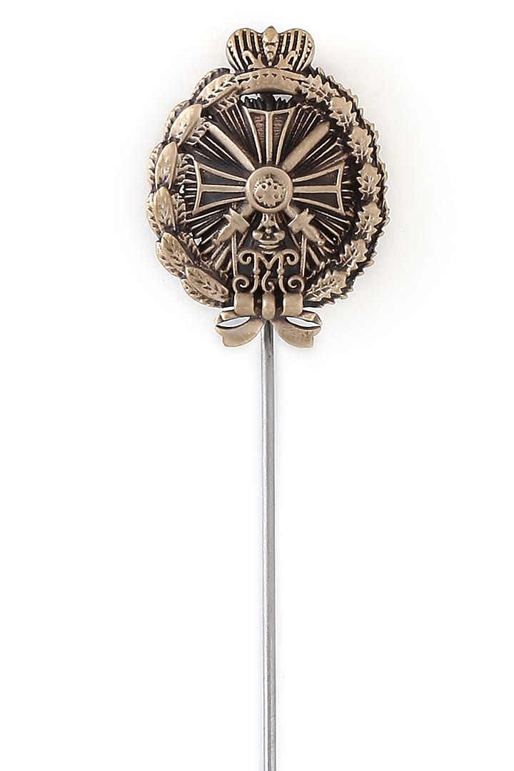 Antique Gold Richardson Lapel Pin by Cosa Nostraa at Pernia's Pop Up Shop