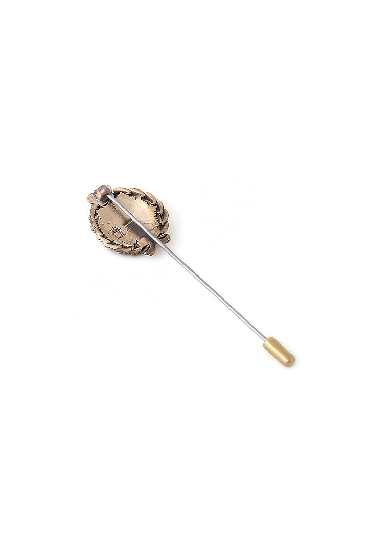Antique Gold Richardson Lapel Pin by Cosa Nostraa at Pernia's Pop Up Shop