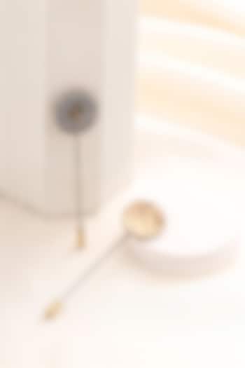 Antique Gold Brass Lapel Pins (Set of 2) by Cosa Nostraa at Pernia's Pop Up Shop