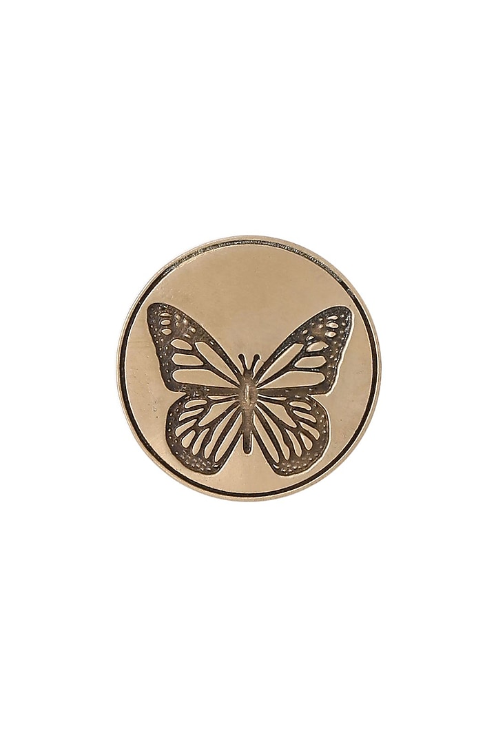 Antique Gold Dainty Butterfly Buttons (Set of 7) by Cosa Nostraa at Pernia's Pop Up Shop