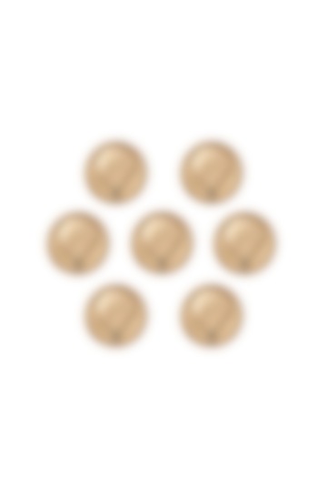 Antique Gold Air Balloon Buttons (Set of 7) by Cosa Nostraa at Pernia's Pop Up Shop