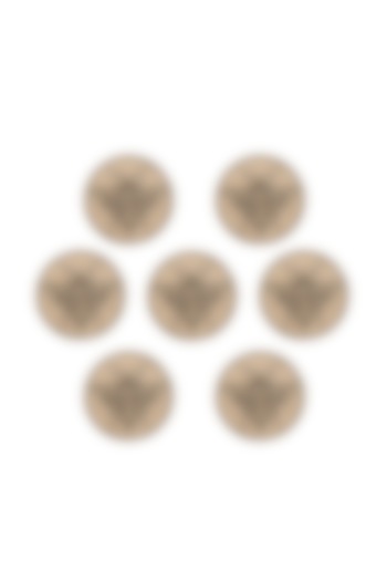 Antique Gold Flying Wonder Buttons (Set of 7) by Cosa Nostraa at Pernia's Pop Up Shop