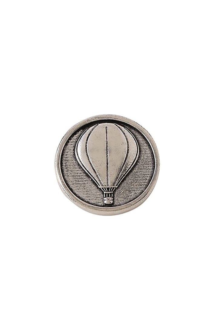 Dark Grey Air Balloon Buttons (Set of 5) by Cosa Nostraa at Pernia's Pop Up Shop