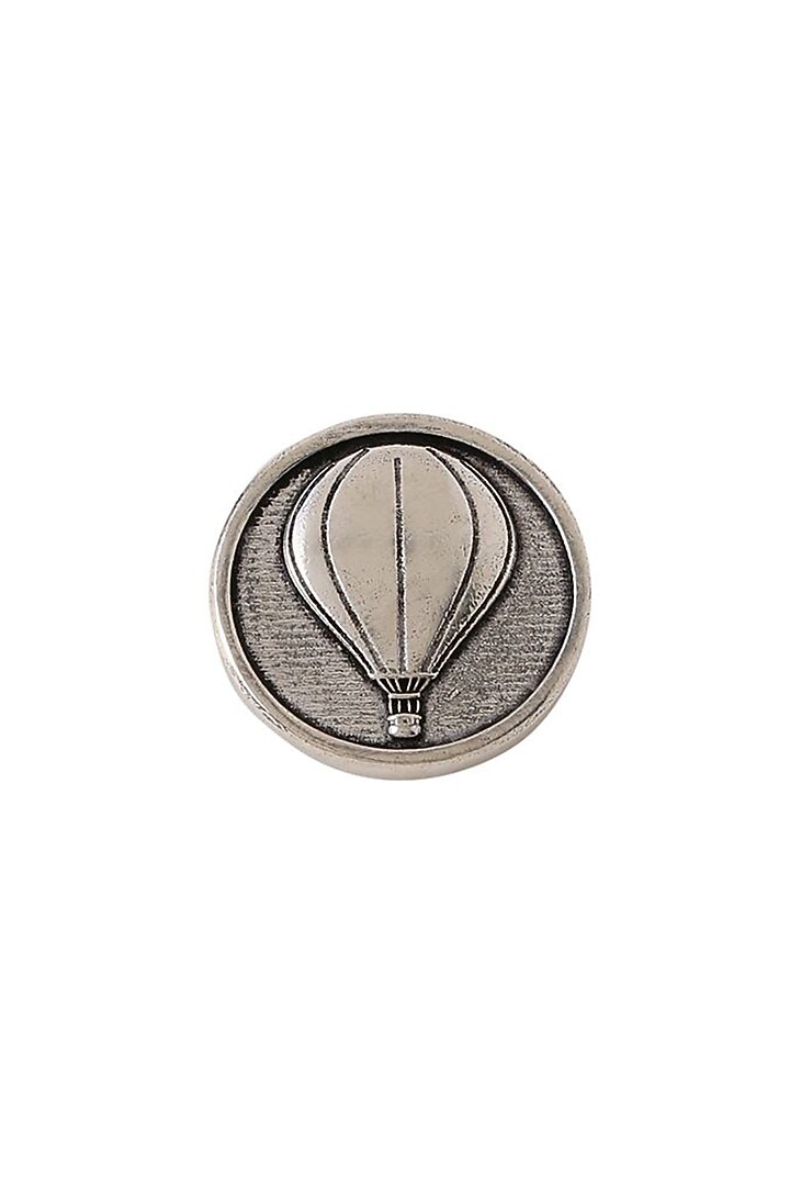 Dark Grey Air Balloon Buttons (Set of 7) by Cosa Nostraa at Pernia's Pop Up Shop