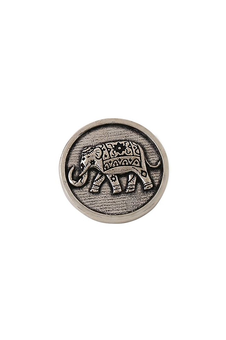 Dark Grey Buttons (Set of 5) by Cosa Nostraa at Pernia's Pop Up Shop