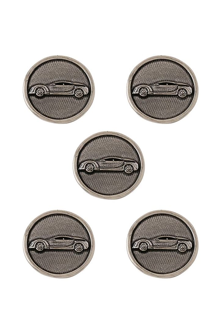 Dark Grey Car Power Buttons (Set of 5) by Cosa Nostraa at Pernia's Pop Up Shop