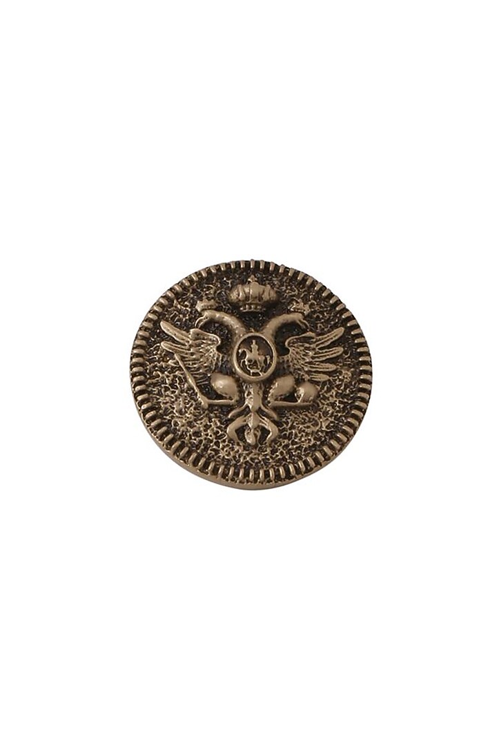 Antique Gold Sacred Geometric Buttons (Set of 7) by Cosa Nostraa at Pernia's Pop Up Shop