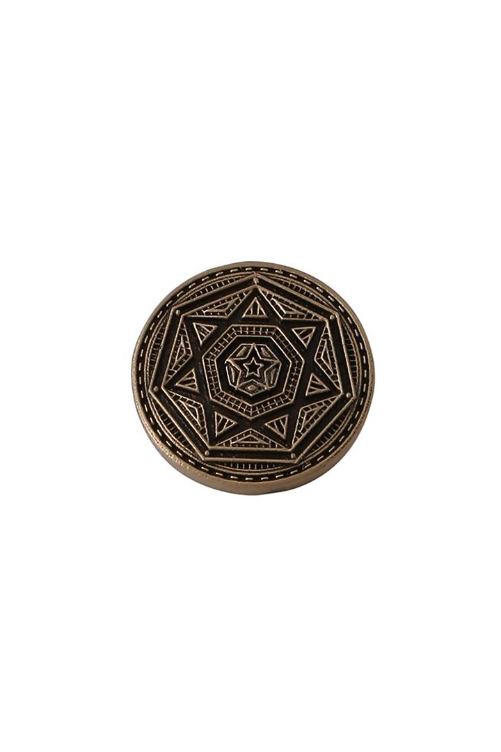Antique Gold Guiding Star Buttons (Set of 5) by Cosa Nostraa at Pernia's Pop Up Shop