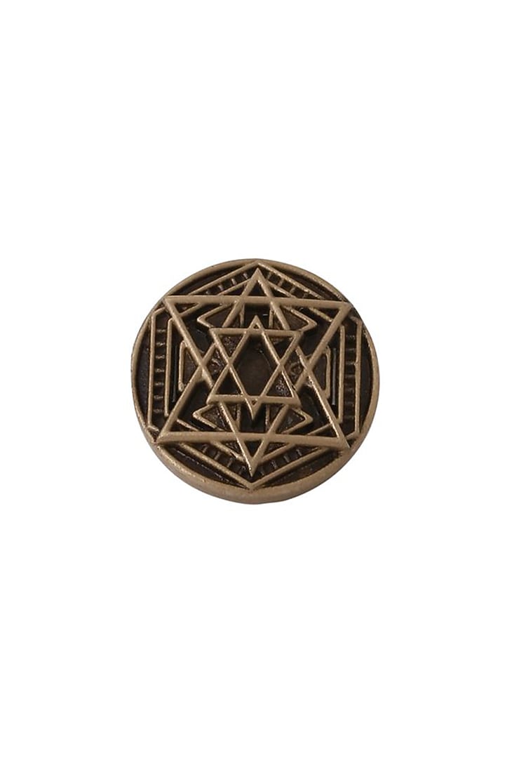 Antique Gold Multi Star Buttons (Set of 7) by Cosa Nostraa at Pernia's Pop Up Shop