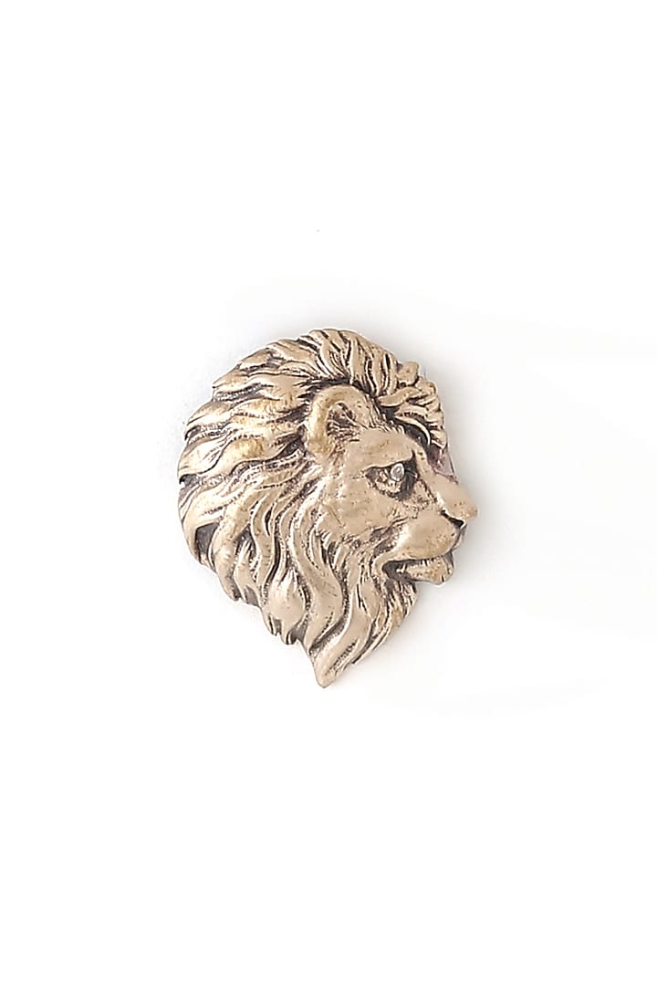 Antique Gold Lion Of Judah Buttons (Set of 13) by Cosa Nostraa at Pernia's Pop Up Shop