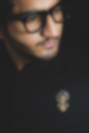 Antique Red Gold Finish Cufflink Set by Cosa Nostraa at Pernia's Pop Up Shop