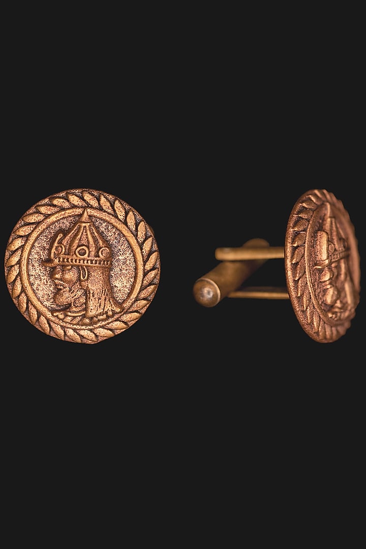 Dual Tone Cufflink Set by Cosa Nostraa at Pernia's Pop Up Shop