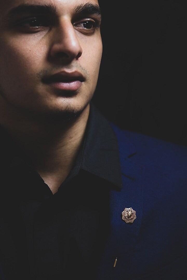 Dual Tone Cufflink Set With Brooch by Cosa Nostraa at Pernia's Pop Up Shop