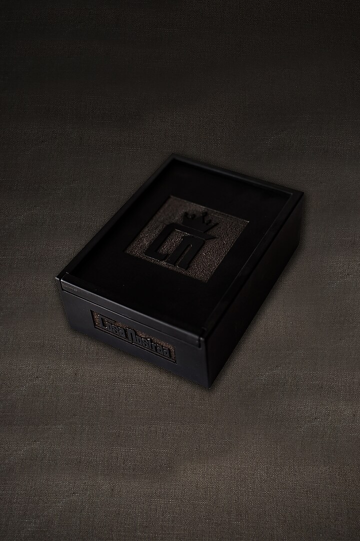 Antique Gold Finish Brass Cufflinks With Tie Pin by Cosa Nostraa at Pernia's Pop Up Shop