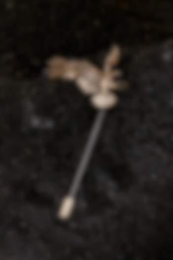 Antique Gold Finish Vivacious Phoenix Lapel Pin by Cosa Nostraa at Pernia's Pop Up Shop