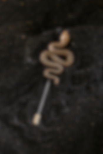 Antique Gold Finish Scales Lapel Pin by Cosa Nostraa at Pernia's Pop Up Shop