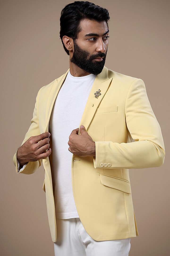 Antique Gold Finish Scales Lapel Pin by Cosa Nostraa at Pernia's Pop Up Shop