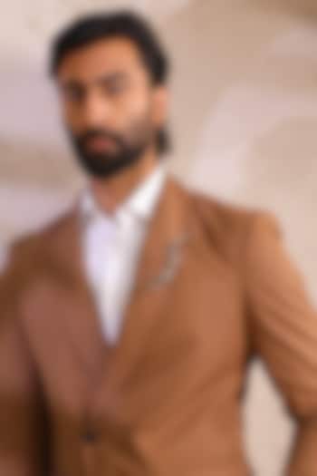 Antique Gold Brass Brooch by Cosa Nostraa at Pernia's Pop Up Shop