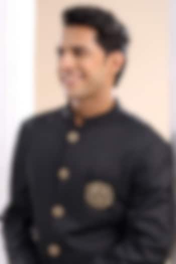 Oxidised Antique Gold Brass Brooch by Cosa Nostraa at Pernia's Pop Up Shop