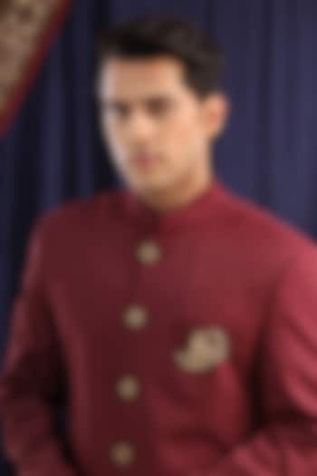 Oxidised Antique Gold Brass Brooch by Cosa Nostraa at Pernia's Pop Up Shop