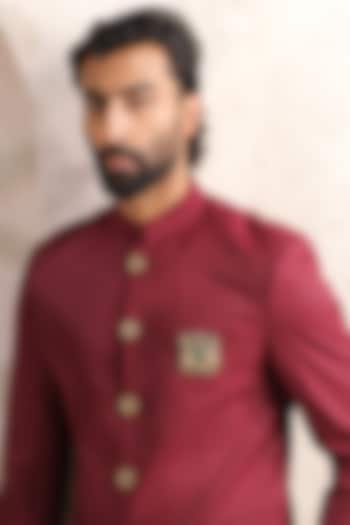 Oxidised Antique Gold Brass Brooch by Cosa Nostraa at Pernia's Pop Up Shop