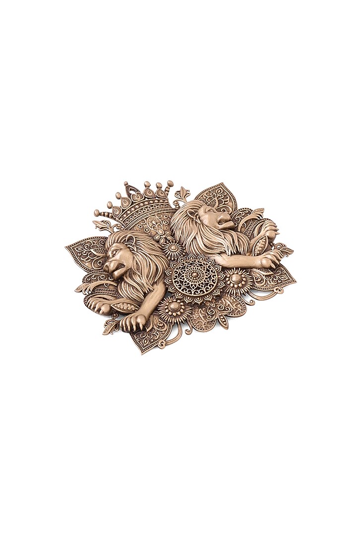 Antique Gold King Legacy Brooch by Cosa Nostraa at Pernia's Pop Up Shop