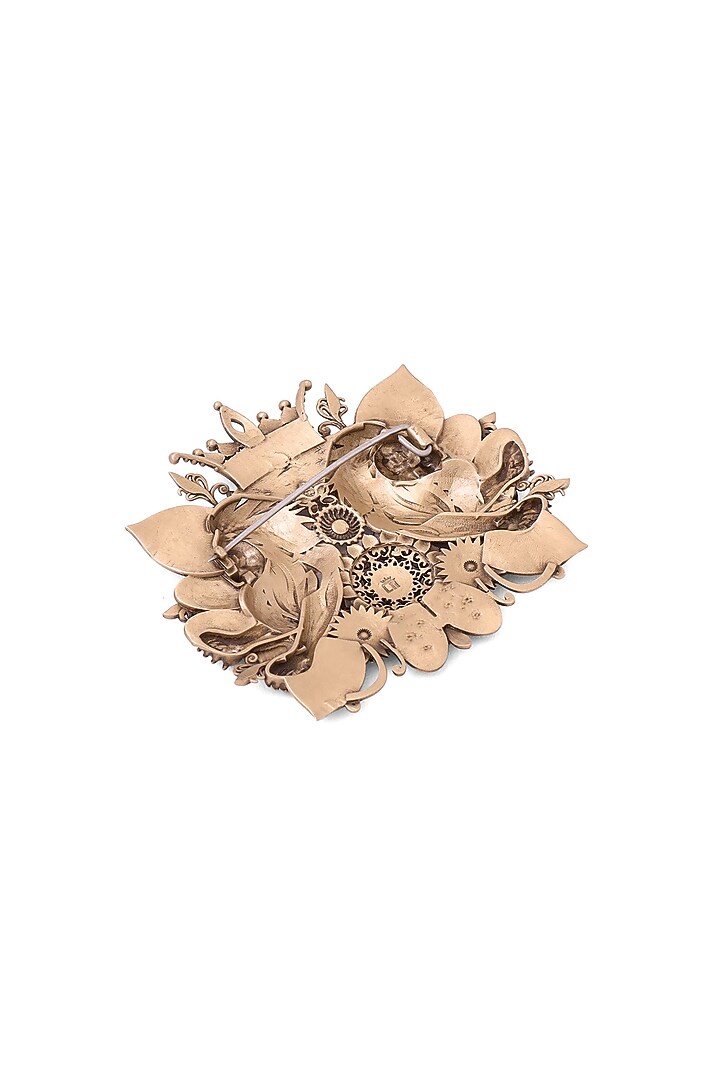 Antique Gold King Legacy Brooch by Cosa Nostraa at Pernia's Pop Up Shop
