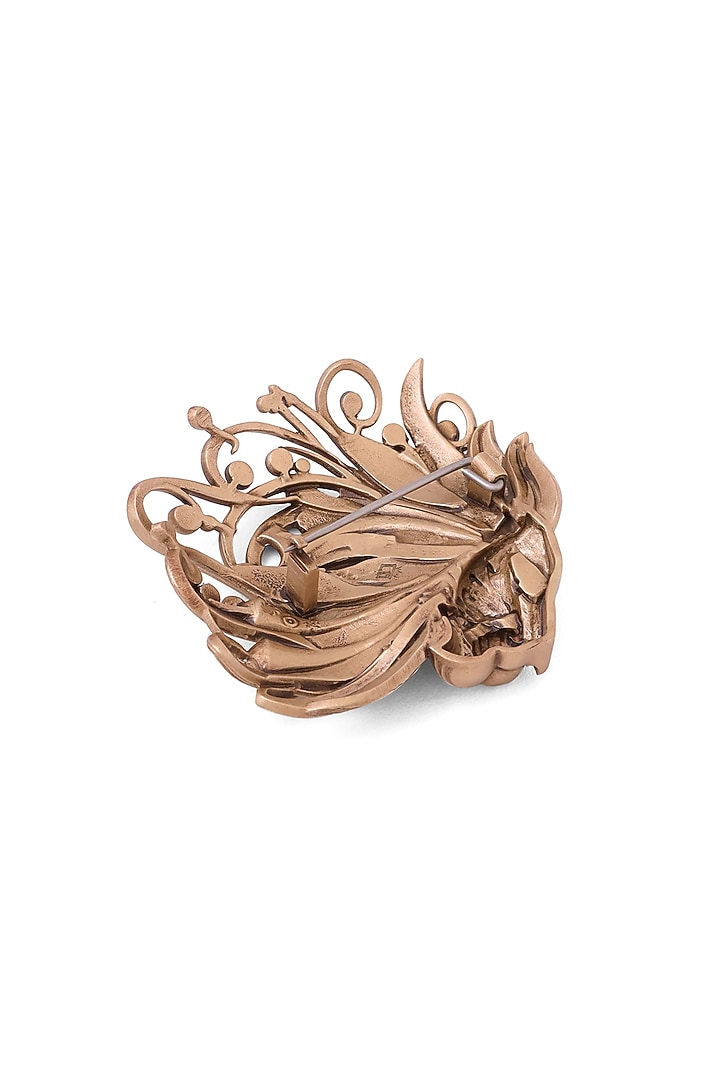 Antique Gold Superb Simba Brooch by Cosa Nostraa at Pernia's Pop Up Shop
