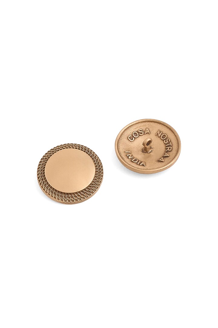 Antique Gold Embed Magic Buttons (Set Of 7) by Cosa Nostraa at Pernia's Pop Up Shop