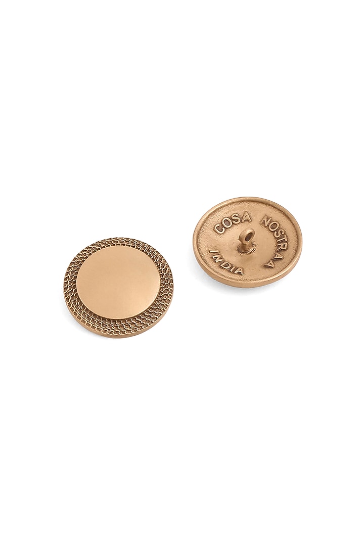 Antique Gold Embed Magic Buttons (Set Of 13) by Cosa Nostraa at Pernia's Pop Up Shop