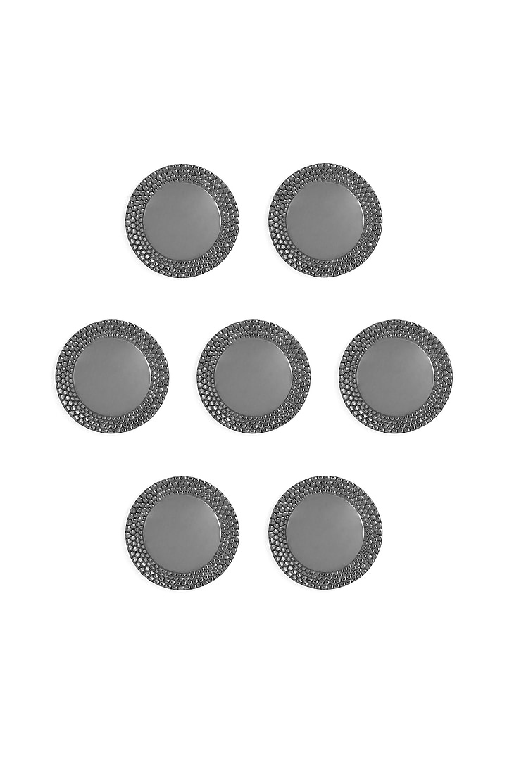 Antique Gold Elegant Shimmer Buttons (Set Of 7) by Cosa Nostraa at Pernia's Pop Up Shop