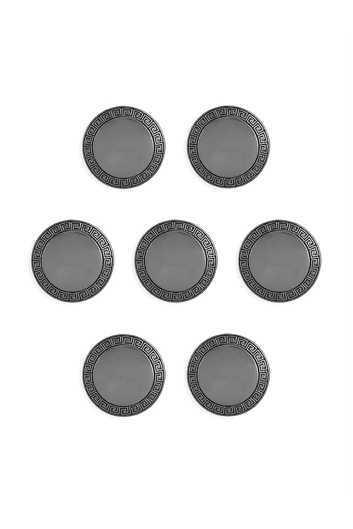 Antique Gold Rustic Buttons (Set Of 7) by Cosa Nostraa at Pernia's Pop Up Shop