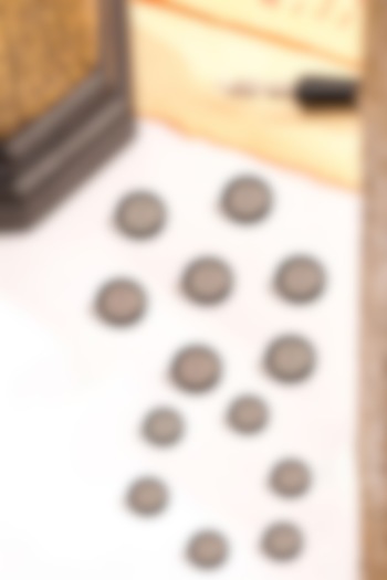 Antique Gold Rustic Buttons (Set Of 13) by Cosa Nostraa at Pernia's Pop Up Shop