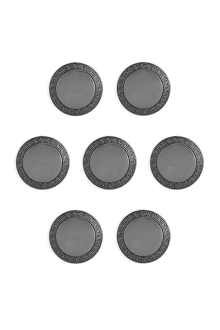 Antique Gold Swagger Buttons (Set Of 7) by Cosa Nostraa at Pernia's Pop Up Shop