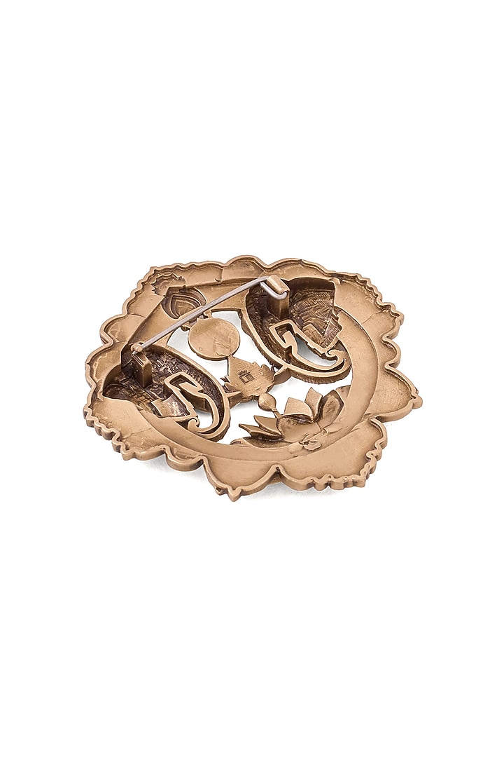 Antique Gold Royal Wild Brooch by Cosa Nostraa at Pernia's Pop Up Shop
