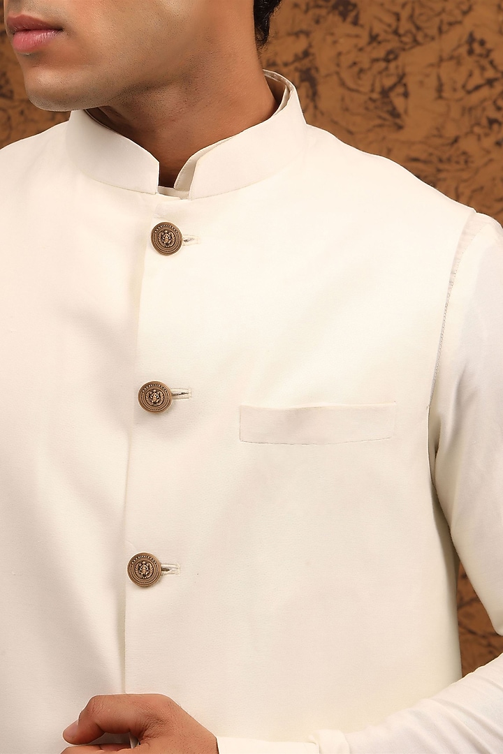 Antique Gold Vintage Vibe Buttons (Set Of 13) by Cosa Nostraa at Pernia's Pop Up Shop