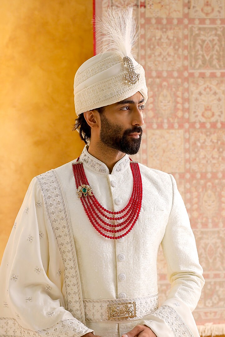 Antique Gold Brass Mala by Cosa Nostraa at Pernia's Pop Up Shop