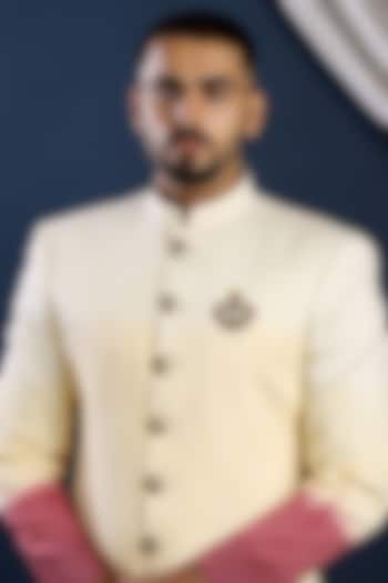 Antique Gold Finish Third Eye Of Shiva Brooch by Cosa Nostraa at Pernia's Pop Up Shop