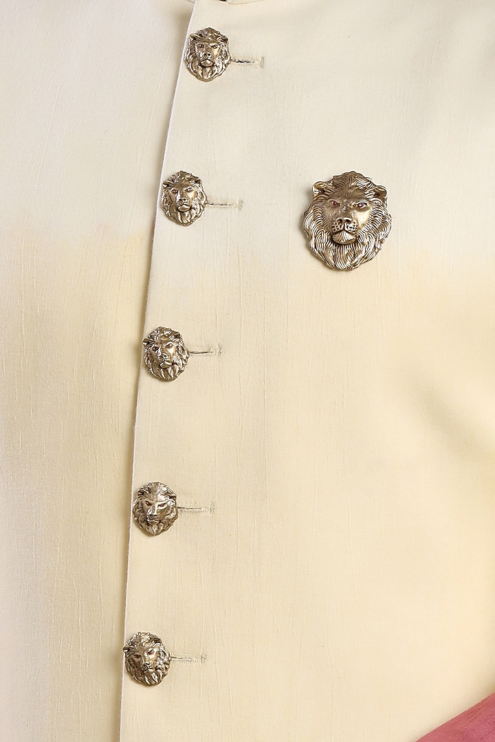 Antique Gold Finish Lion King Brooch by Cosa Nostraa at Pernia's Pop Up Shop