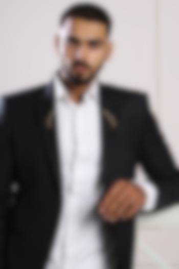 Antique Gold Finish Terminator Lapel Pin (Set of 2) by Cosa Nostraa at Pernia's Pop Up Shop