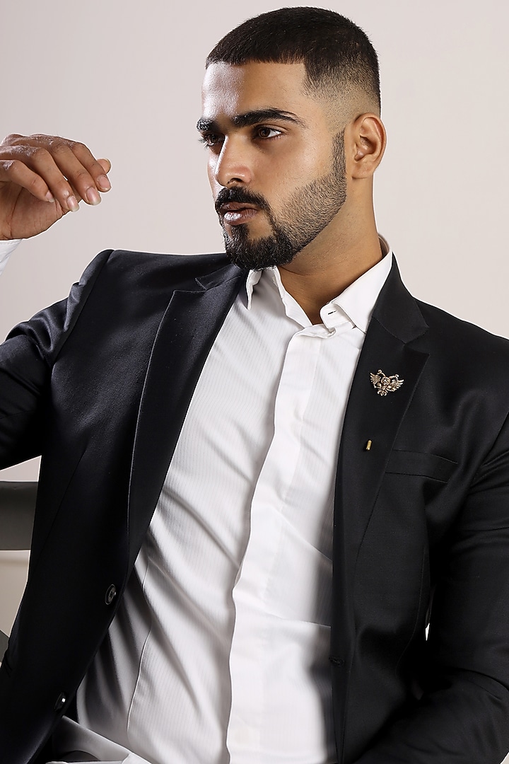 Antique Gold Rising Phoenix Lapel Pin by Cosa Nostraa at Pernia's Pop Up Shop