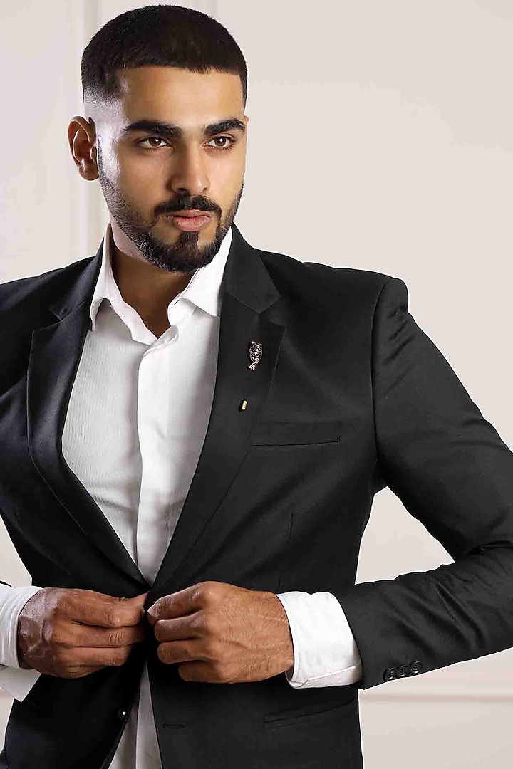 Antique Gold Finish Royal Bengal Tiger Lapel Pin by Cosa Nostraa at Pernia's Pop Up Shop